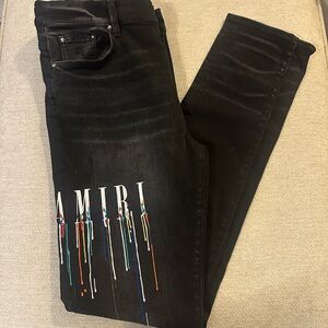 AMIRI Black Denim Jeans